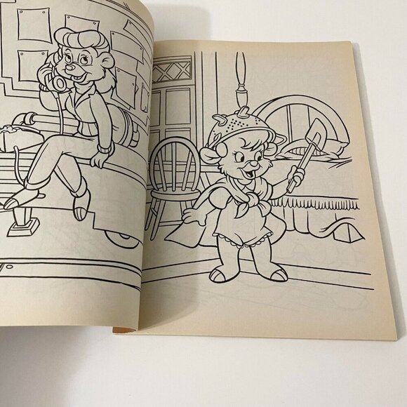 Vintage 1990 TaleSpin A Jumbo Colouring Activity Book Colour Book - Picture 11 of 16